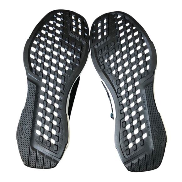 Reebok NIB Fusion Flex Weave Work Athletic Work Shoe Extra Wide Toe Blk Teal 12M - Picture 7 of 12